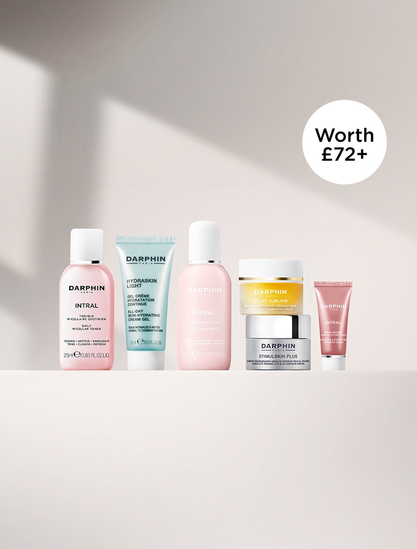 Image of Darphin's Soothing skincare Bundle and Youth-Boosting skincare bundle